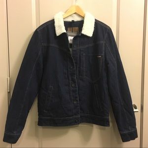 Volcom Mens Denim Jean Jacket Nwt 